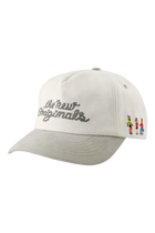 Block Party Cap | White Alyssum / Light Grey
