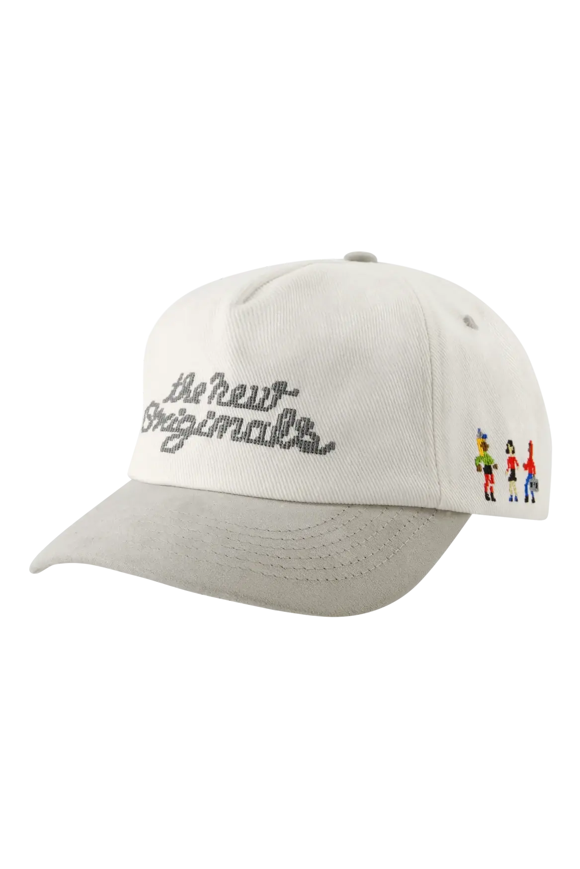 Block Party Cap | White Alyssum / Light Grey