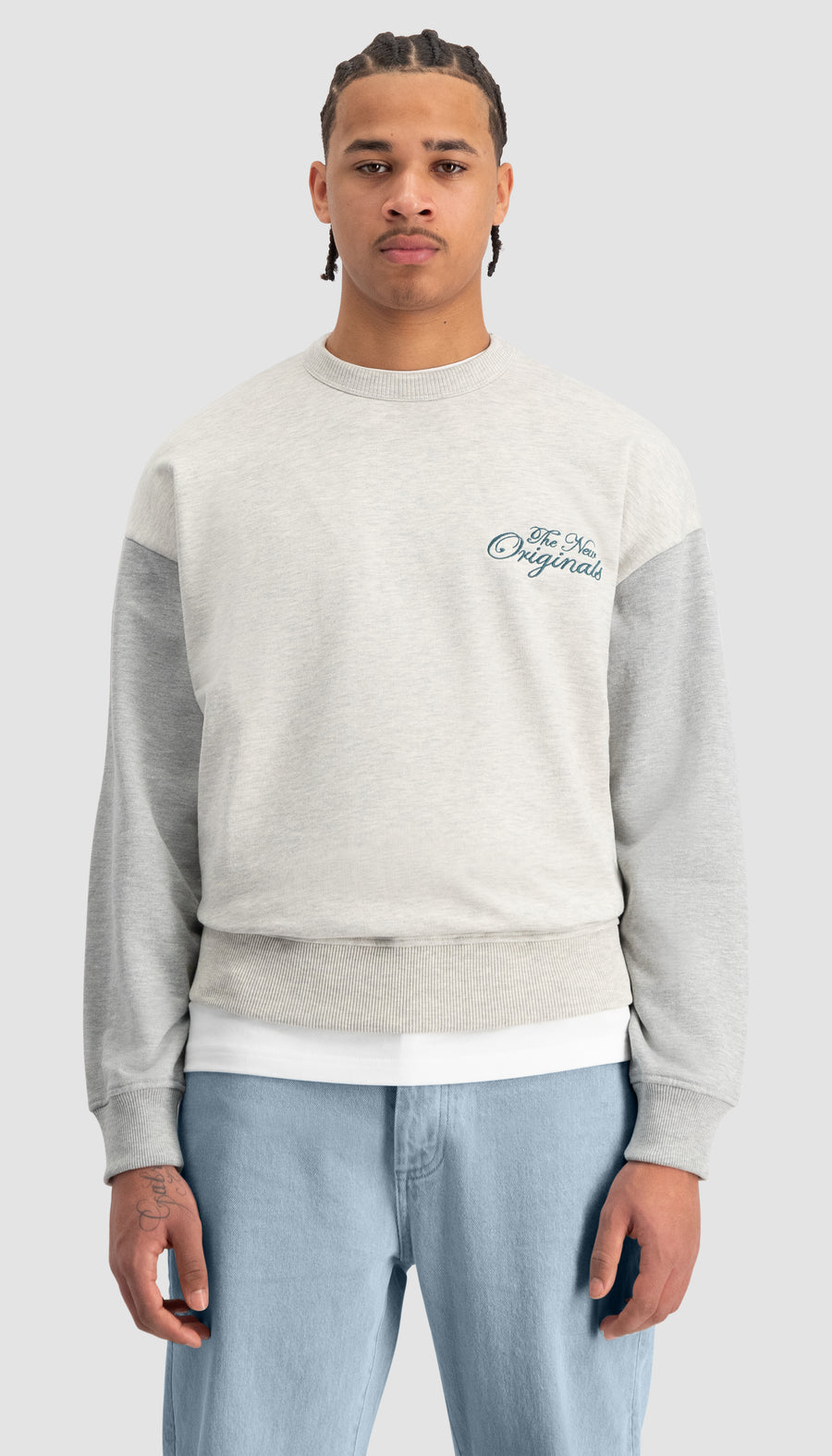 BOT9D Crewneck Grey Melange