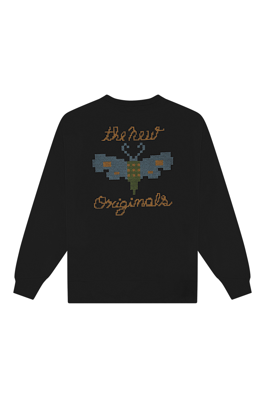 Butterfly Crewneck Black