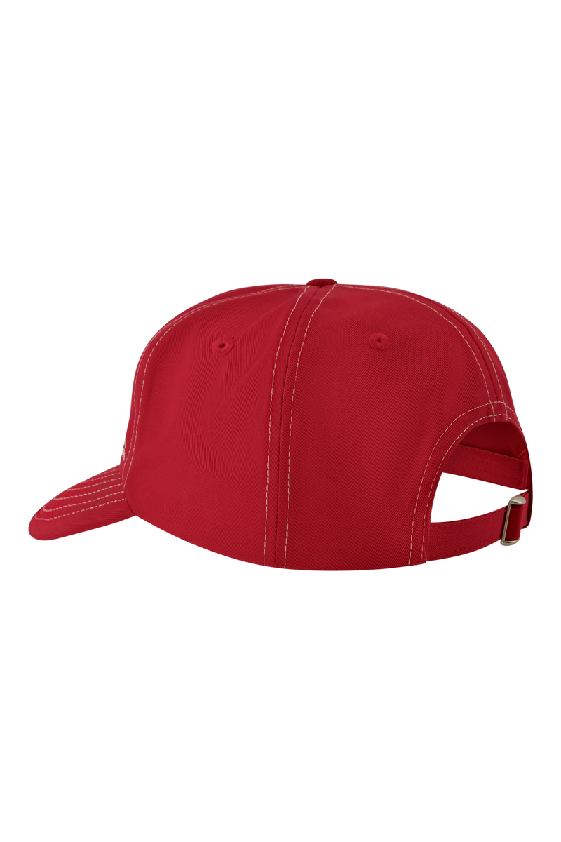 Emblem Surplus Cap | Raw red
