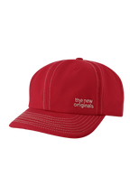 Emblem Surplus Cap Raw Slub Denim | Raw red