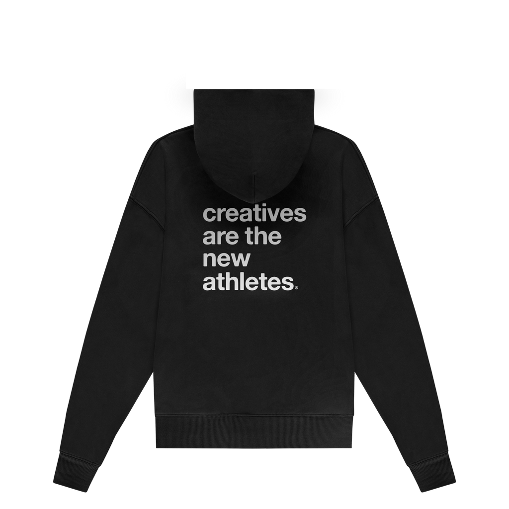 CATNA Zip Up Hoodie Black