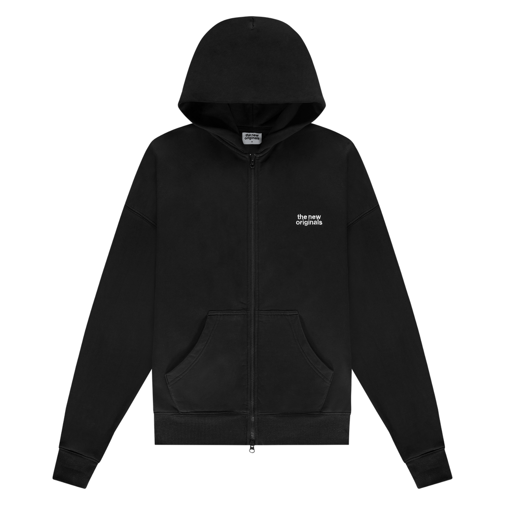 CATNA Zip Up Hoodie Black