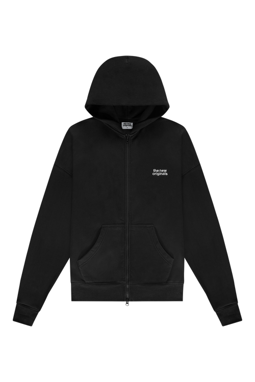 CATNA Zip Up Hoodie | Black