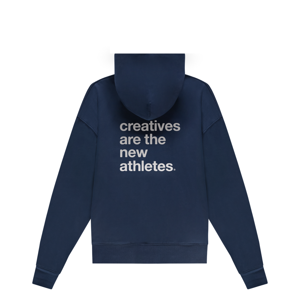 CATNA Zip Up Hoodie Navy