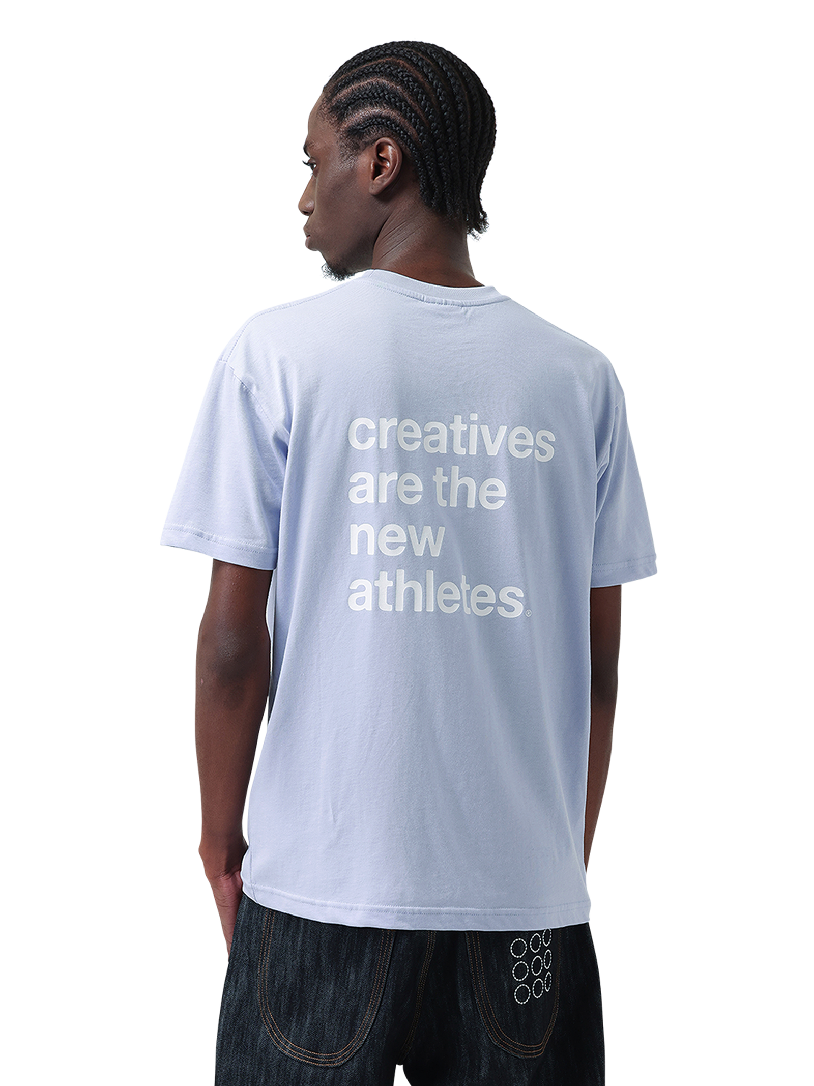 Catna Tee | Lush Blue