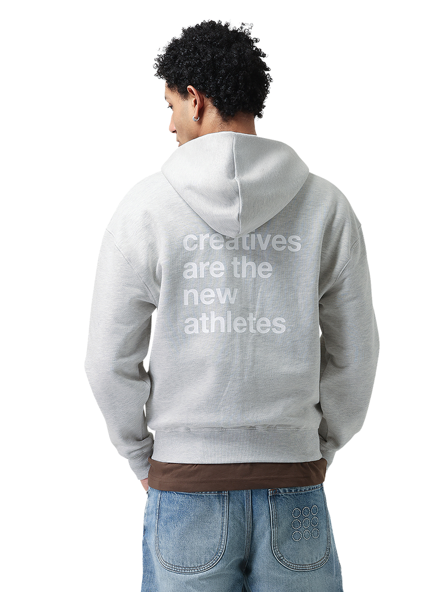 Catna Hoodie | Light Grey melange