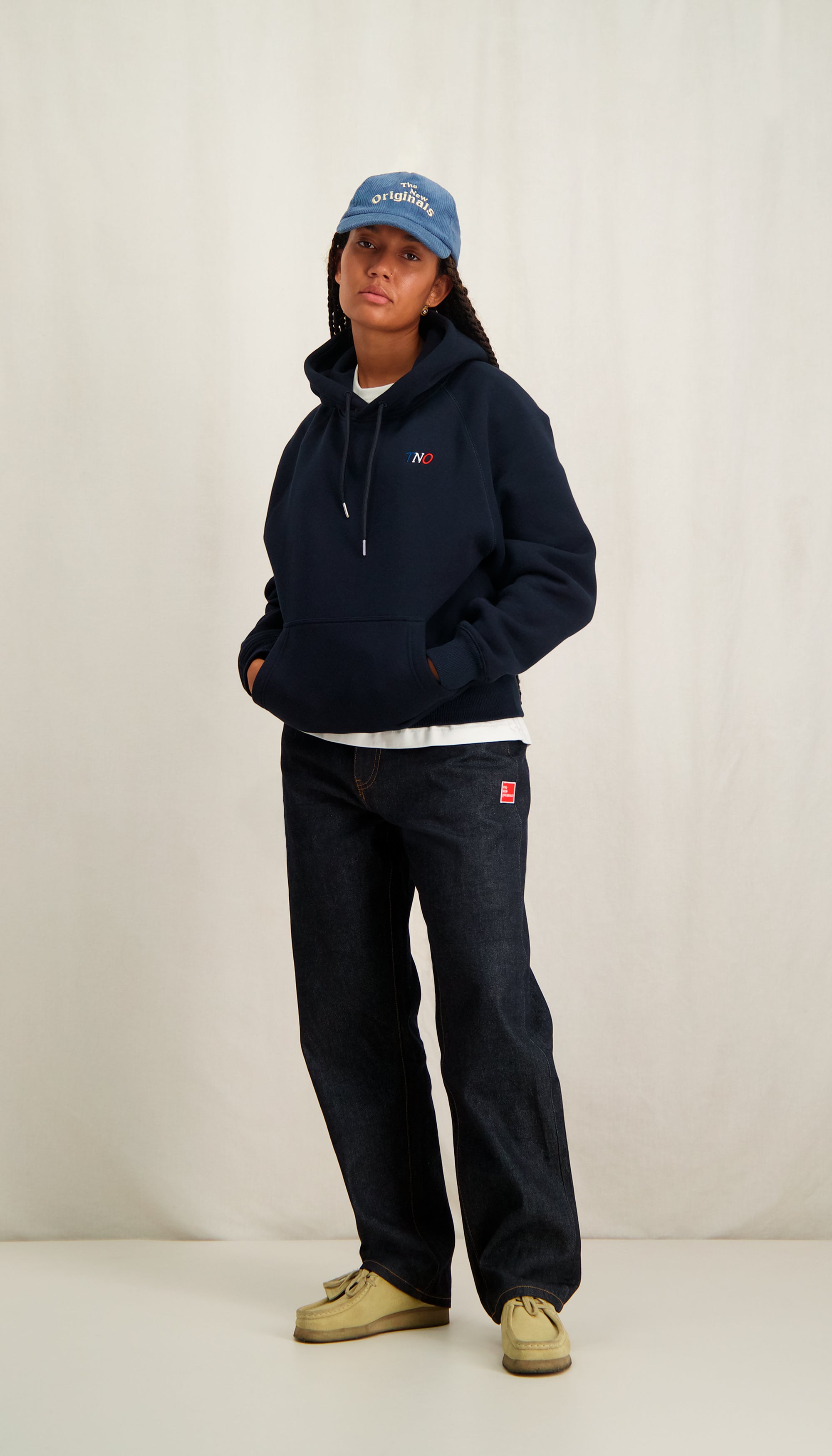 CATNA French Hoodie Navy | Navy