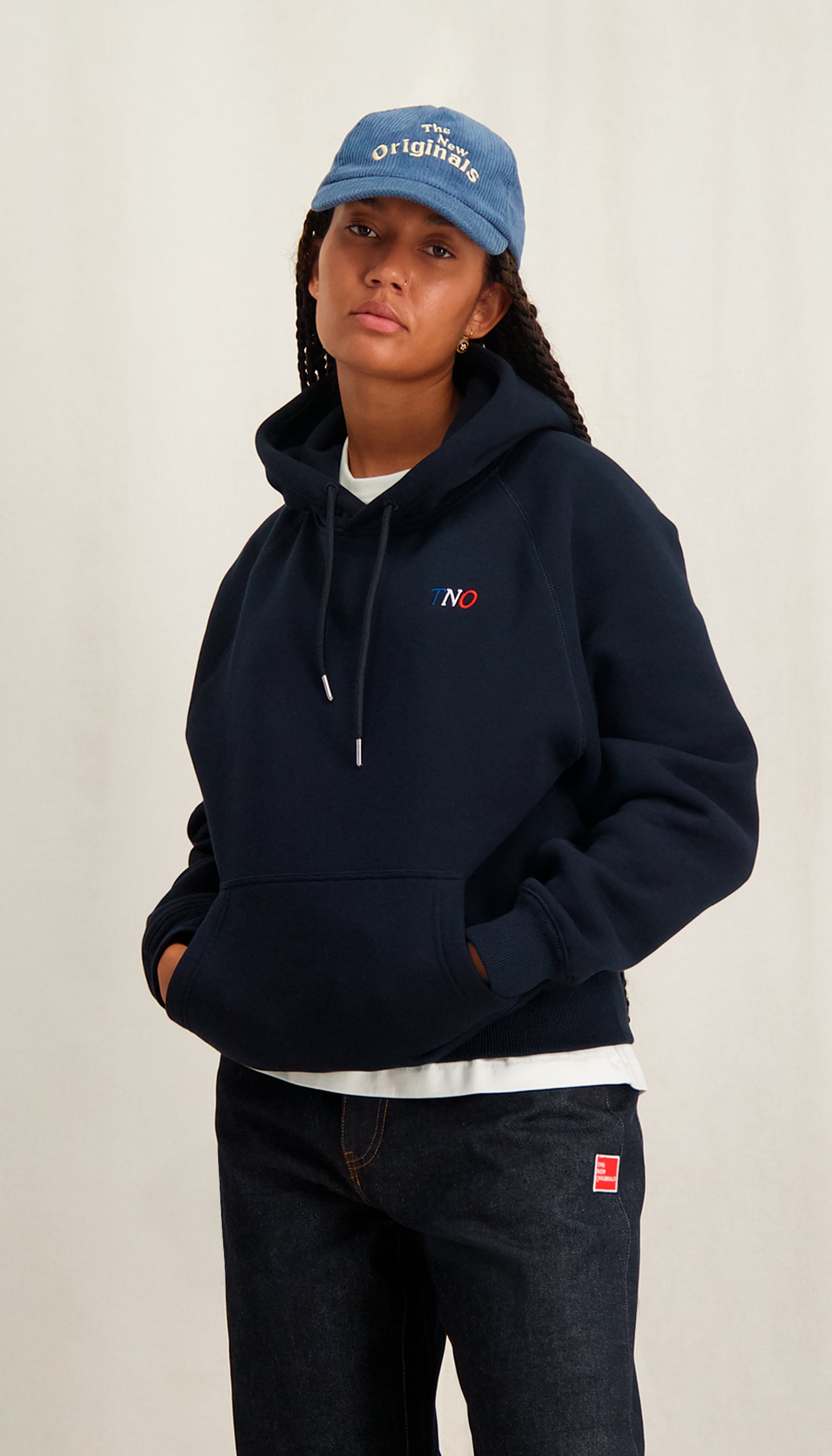 CATNA French Hoodie Navy | Navy