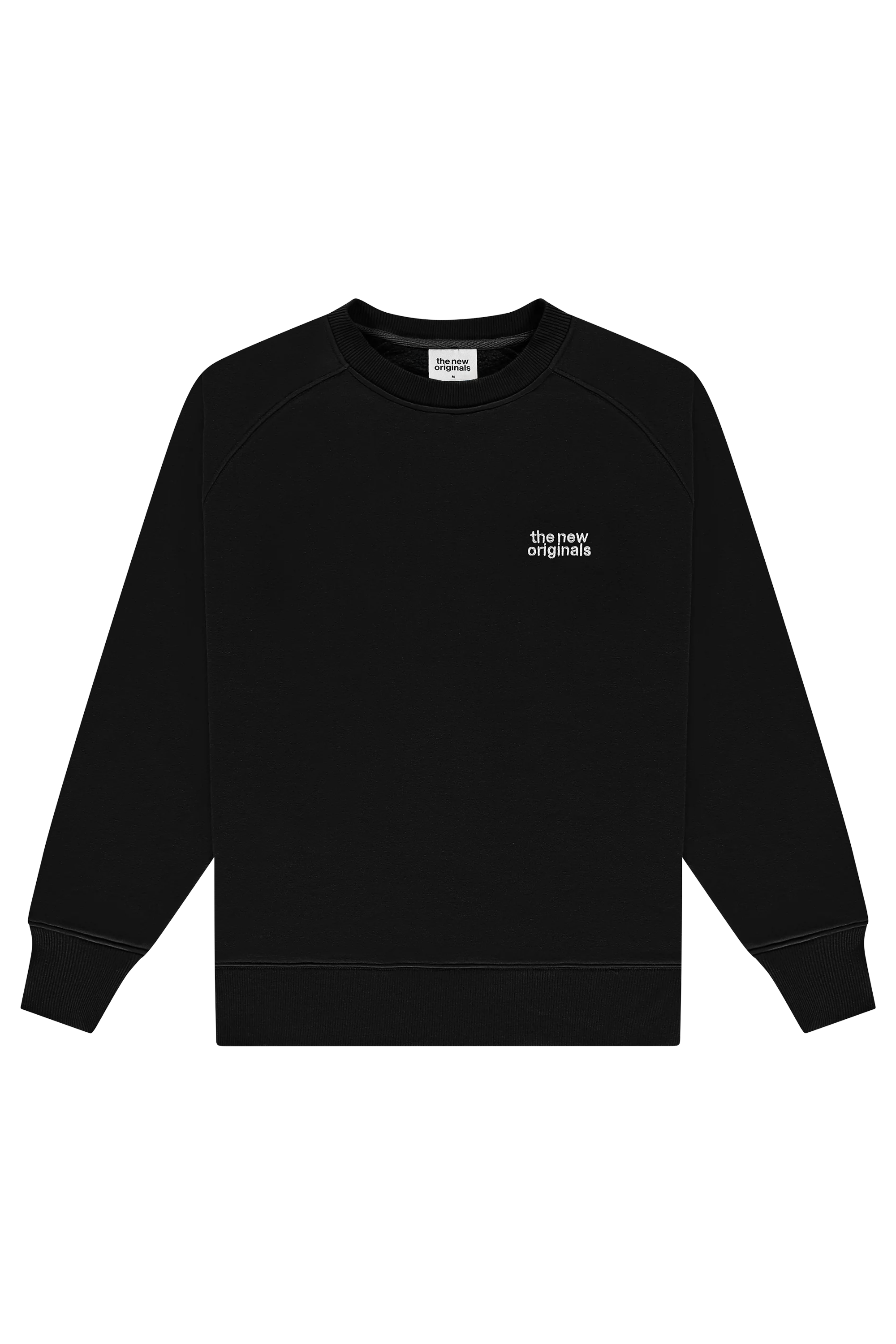 Catna Crewneck Black Front -1