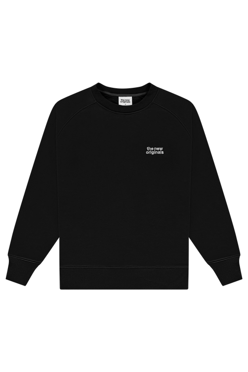 Catna Crewneck Black Front -1