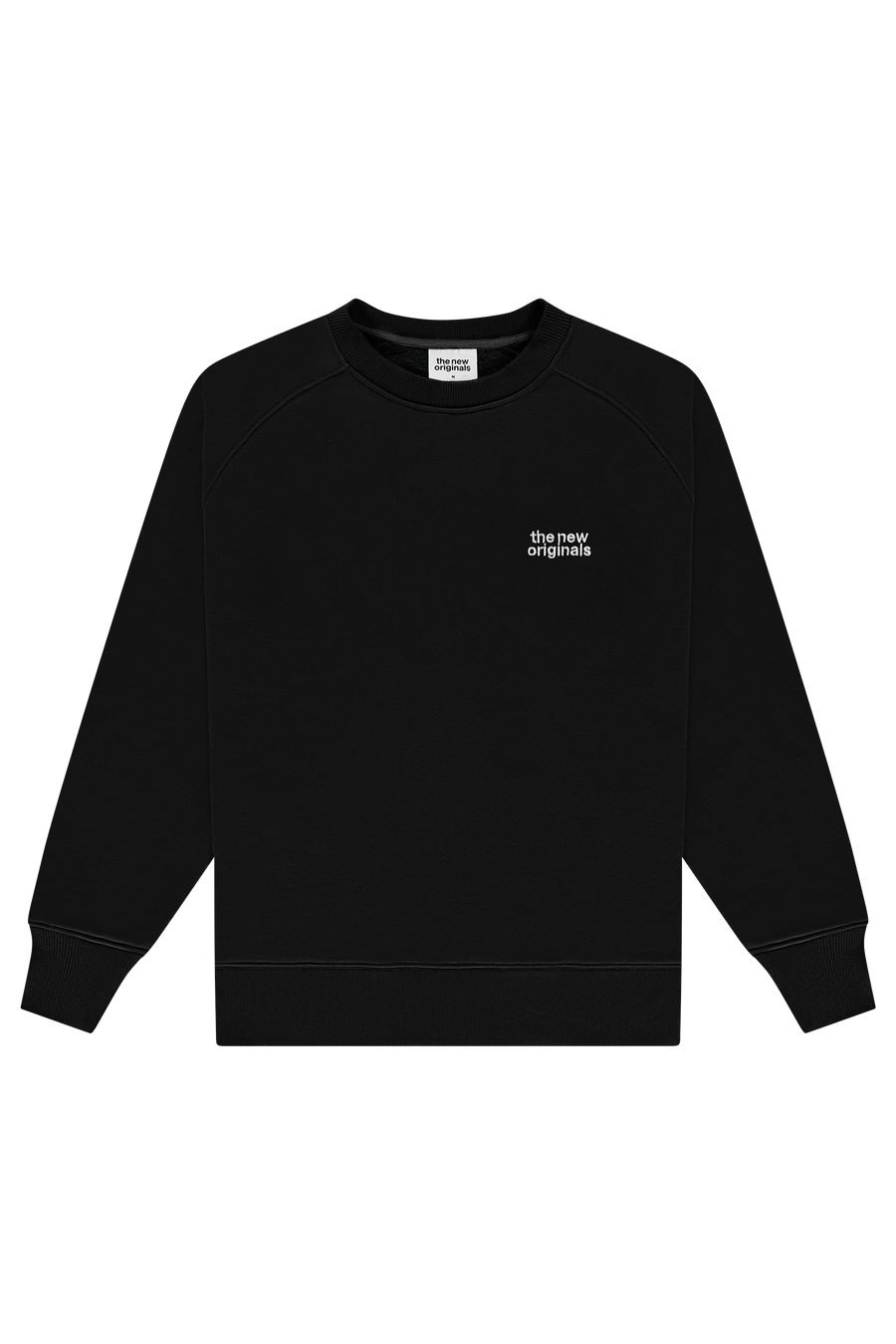 Catna Crewneck Black Front -1