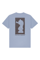Checkmate Tee | Lush Blue