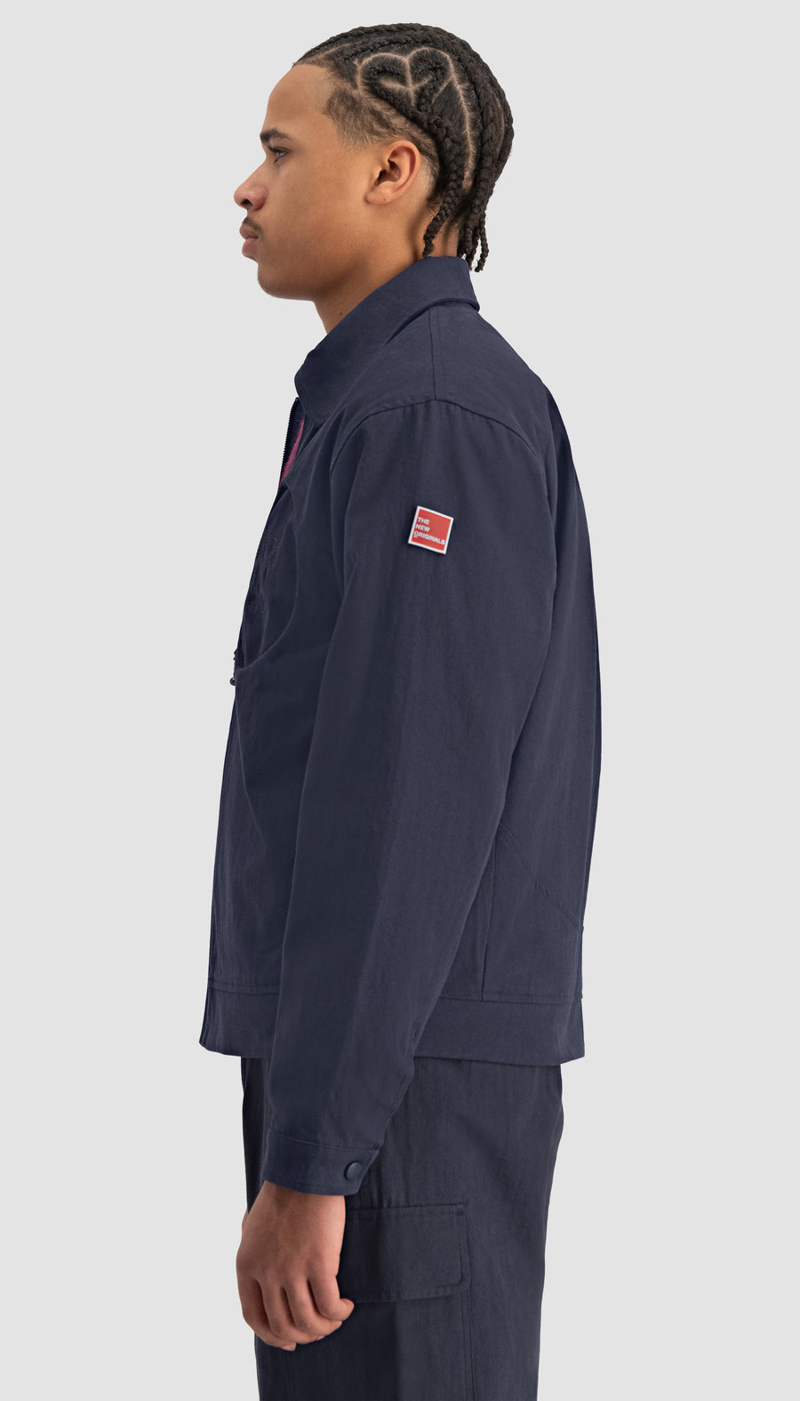 Circular Jacket Navy