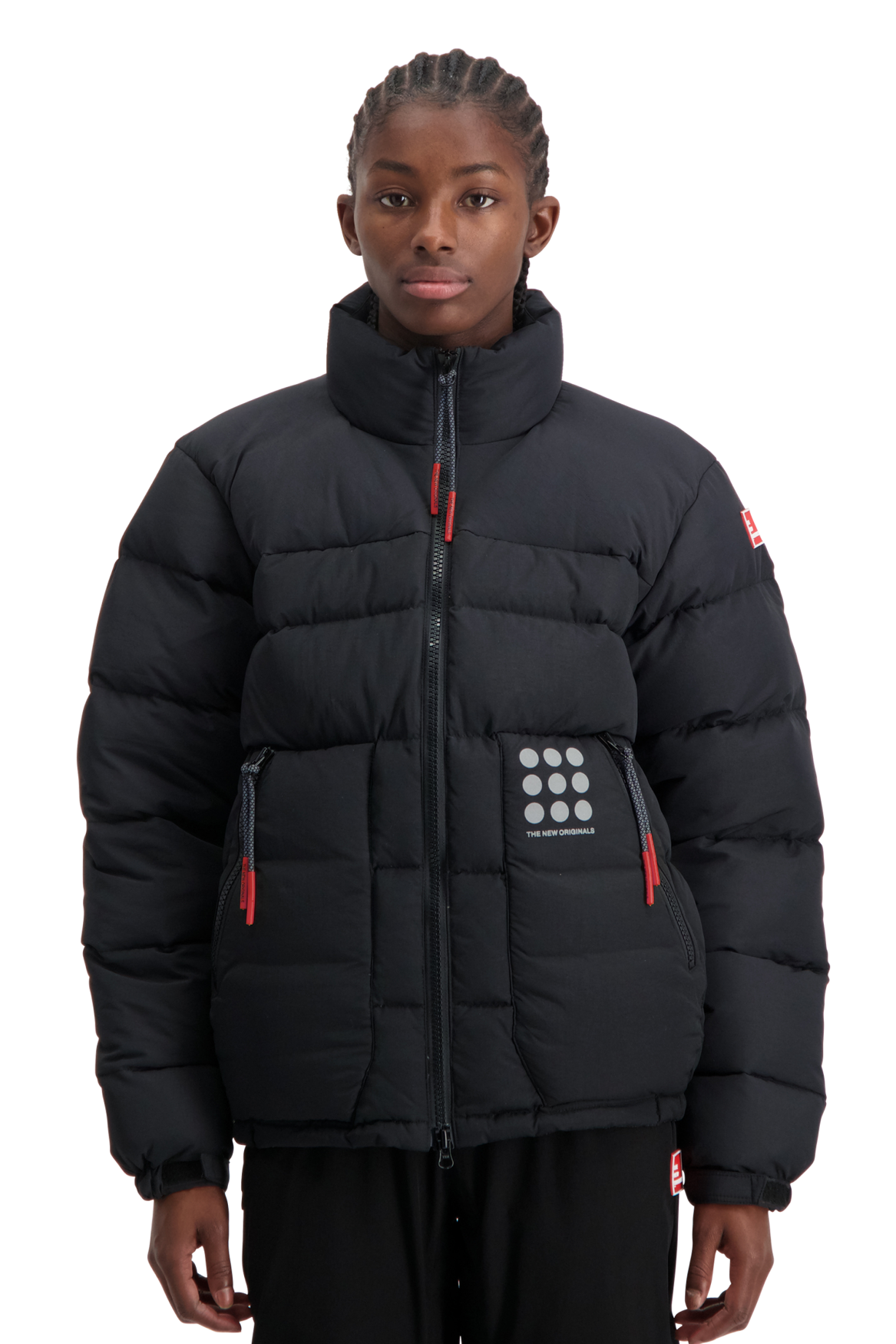 Cloud 9-Dots Down Jacket Black (FW20) | Black