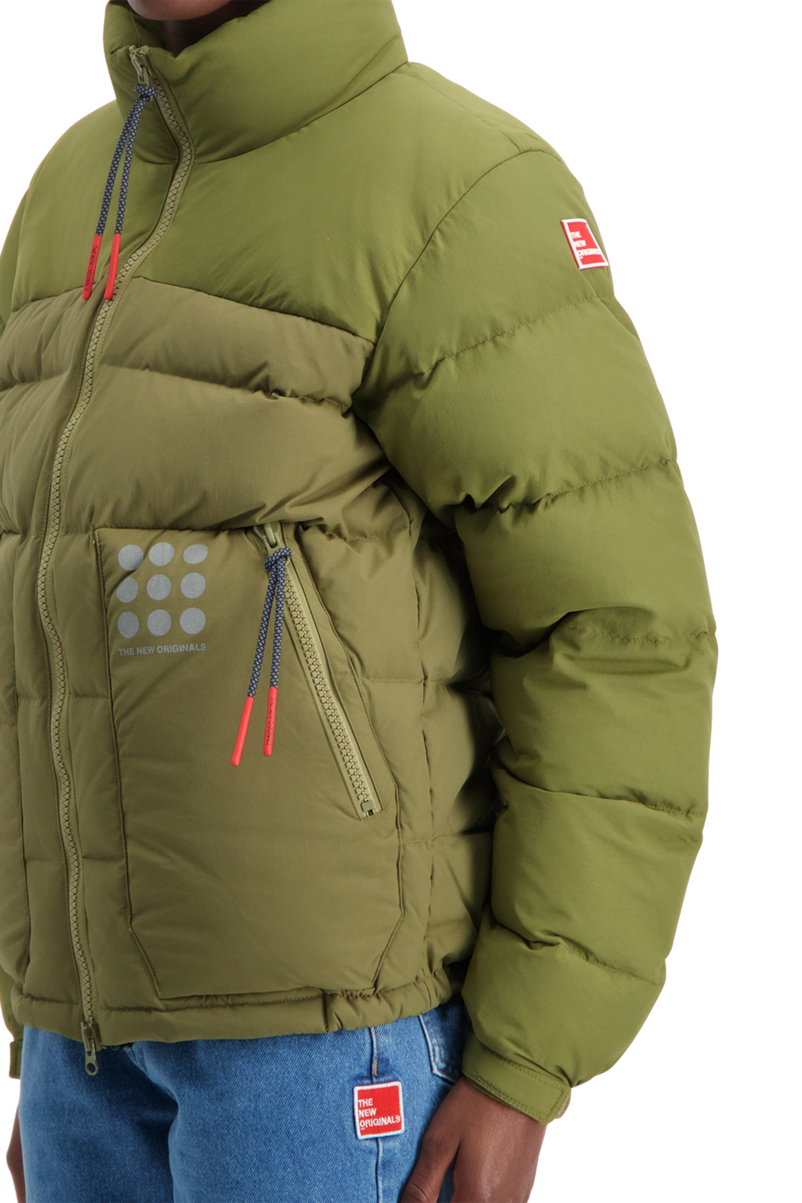 Cloud 9-Dots Down Jacket Green | Green
