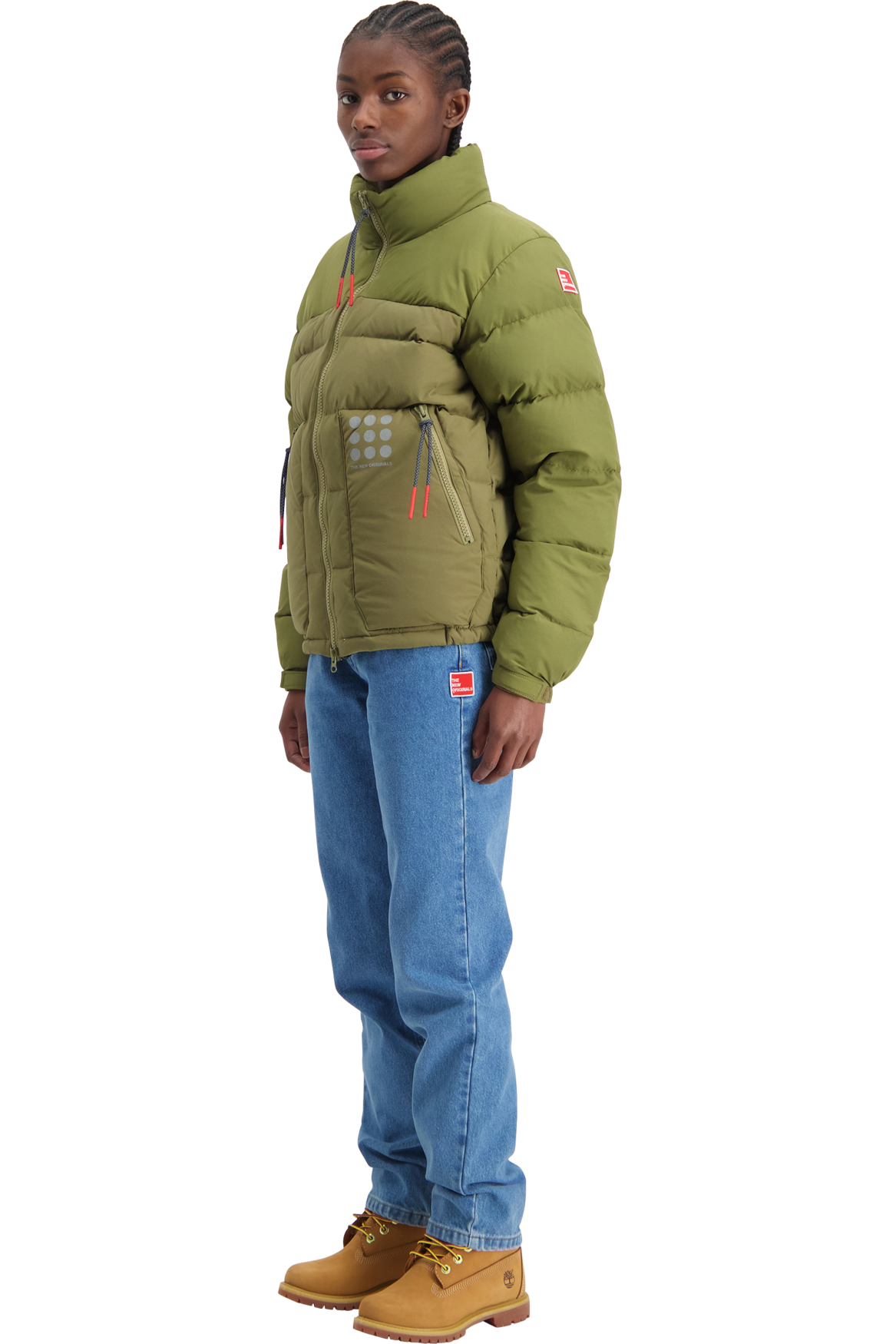 Cloud 9-Dots Down Jacket Green | Green