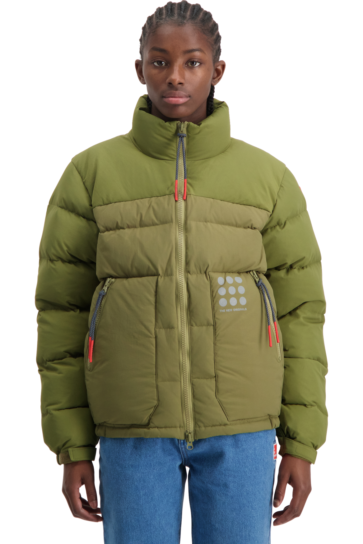 Cloud 9-Dots Down Jacket Green | Green