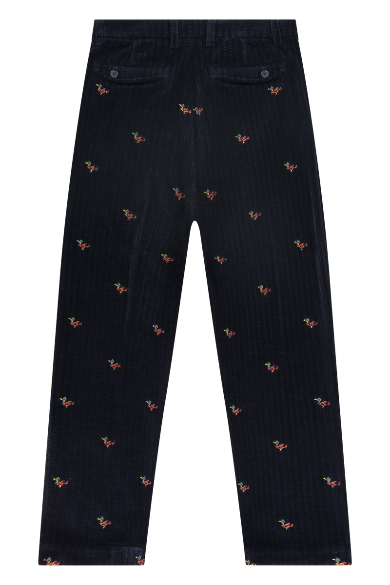 Ducks Corduroy Trousers | Stock Navy