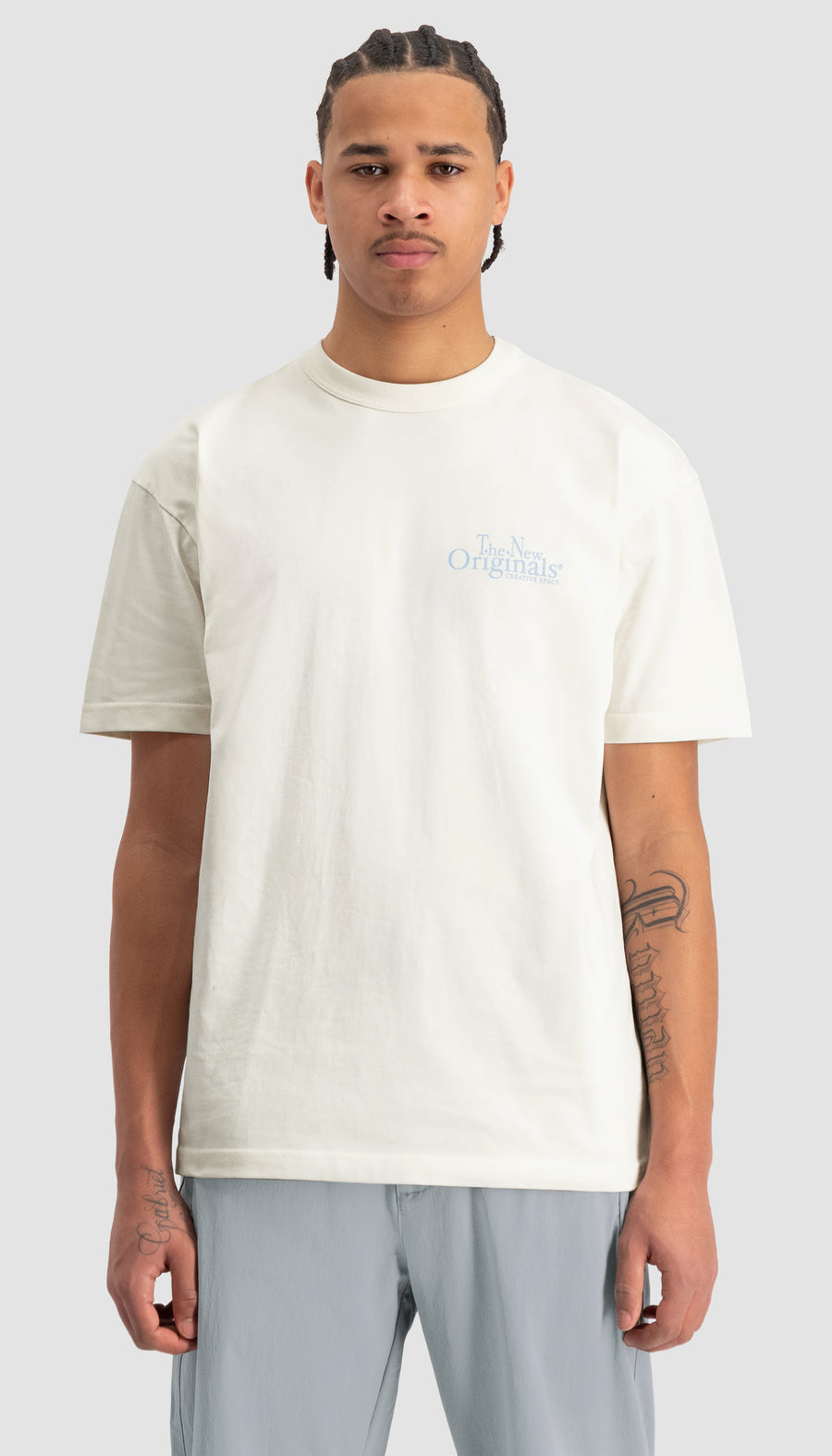 Creative Space Tee  White Alyssum