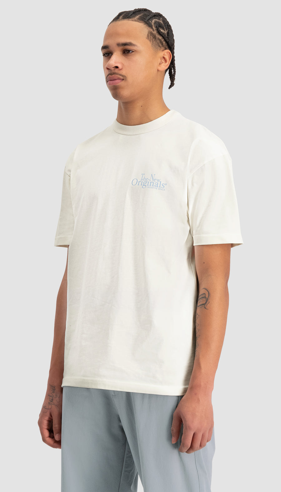 Creative Space Tee  White Alyssum
