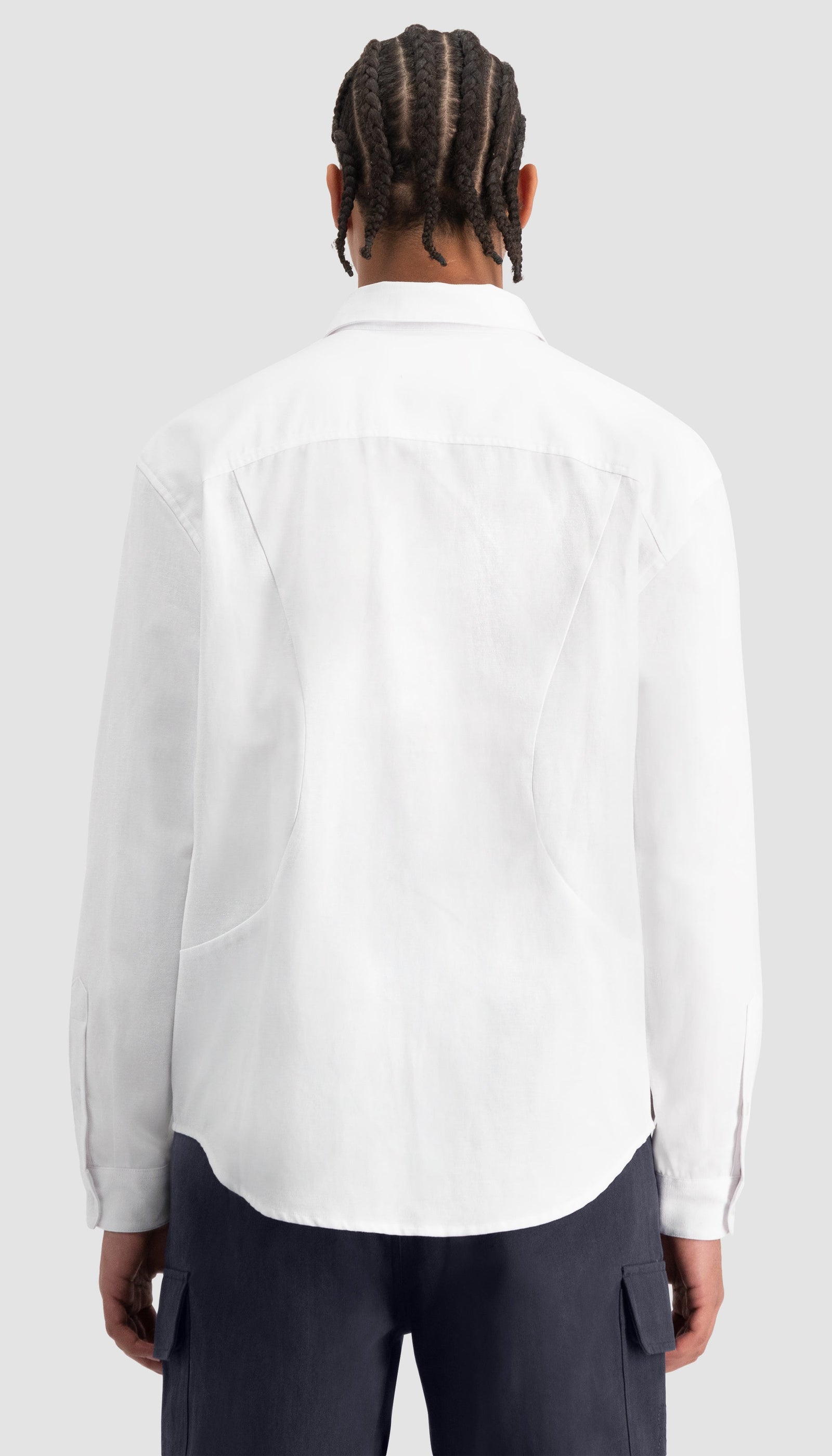 Curve Shirt Lace White | White