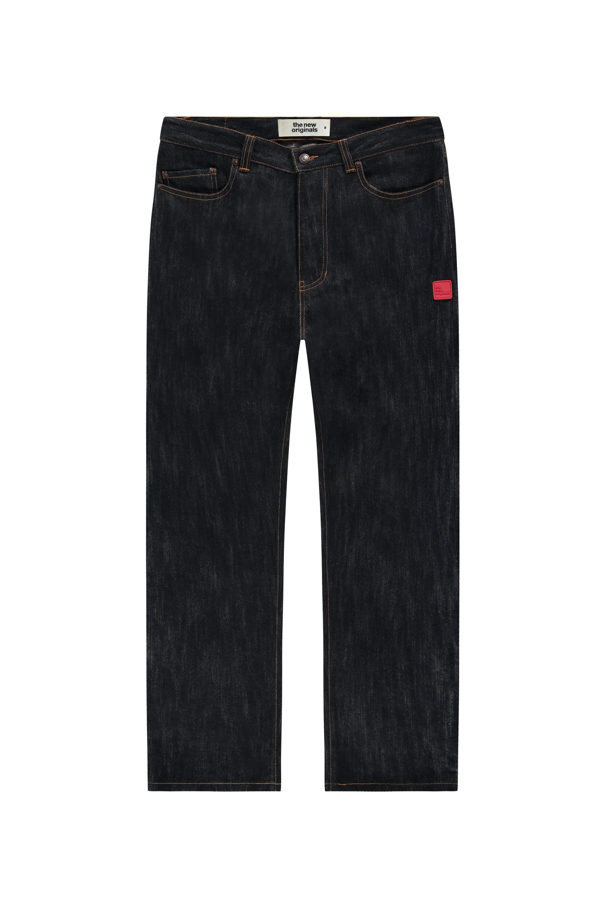 9-Dots Relaxed Slub Jeans Raw Denim