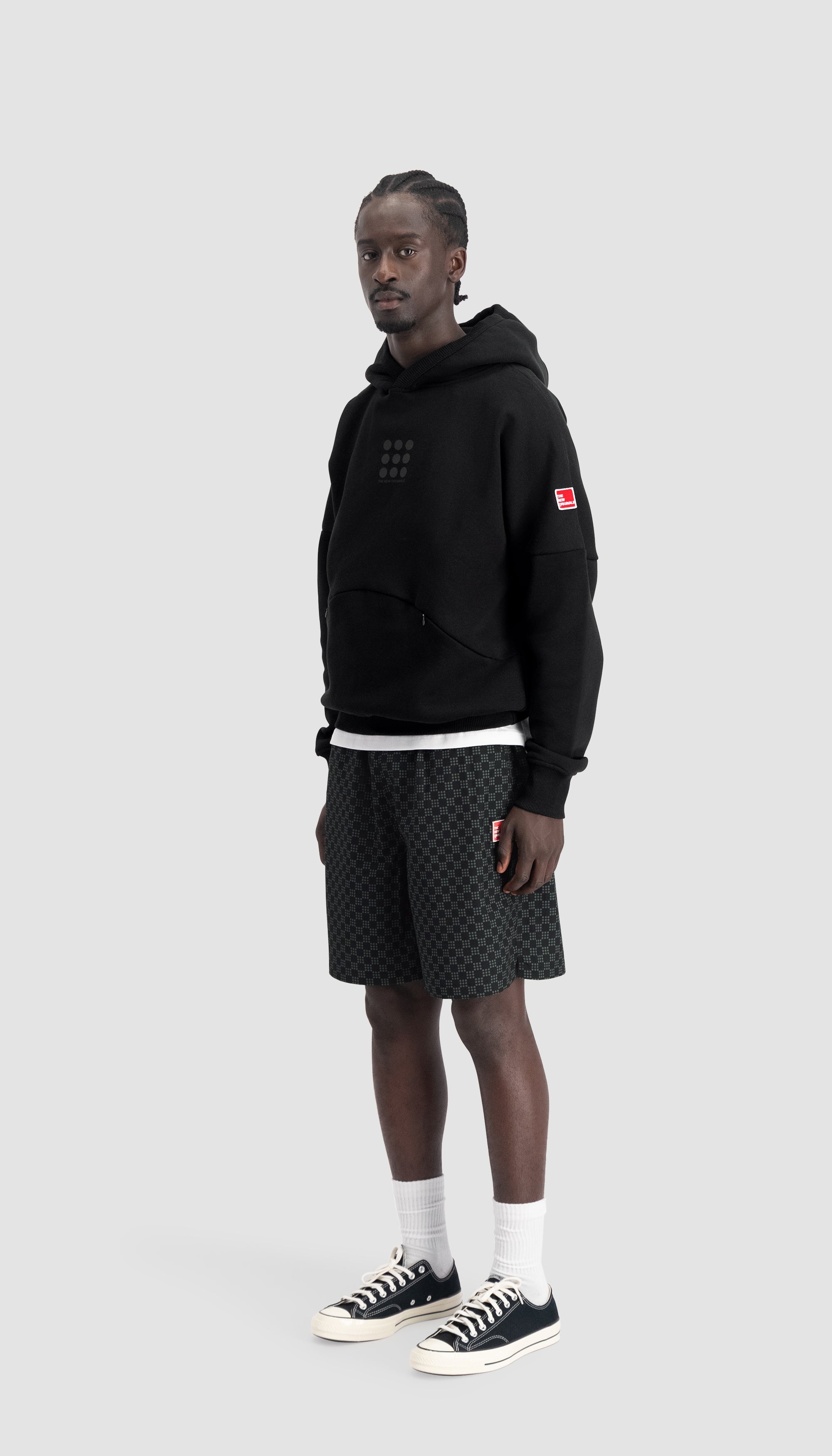Dots On Dots Short | Black