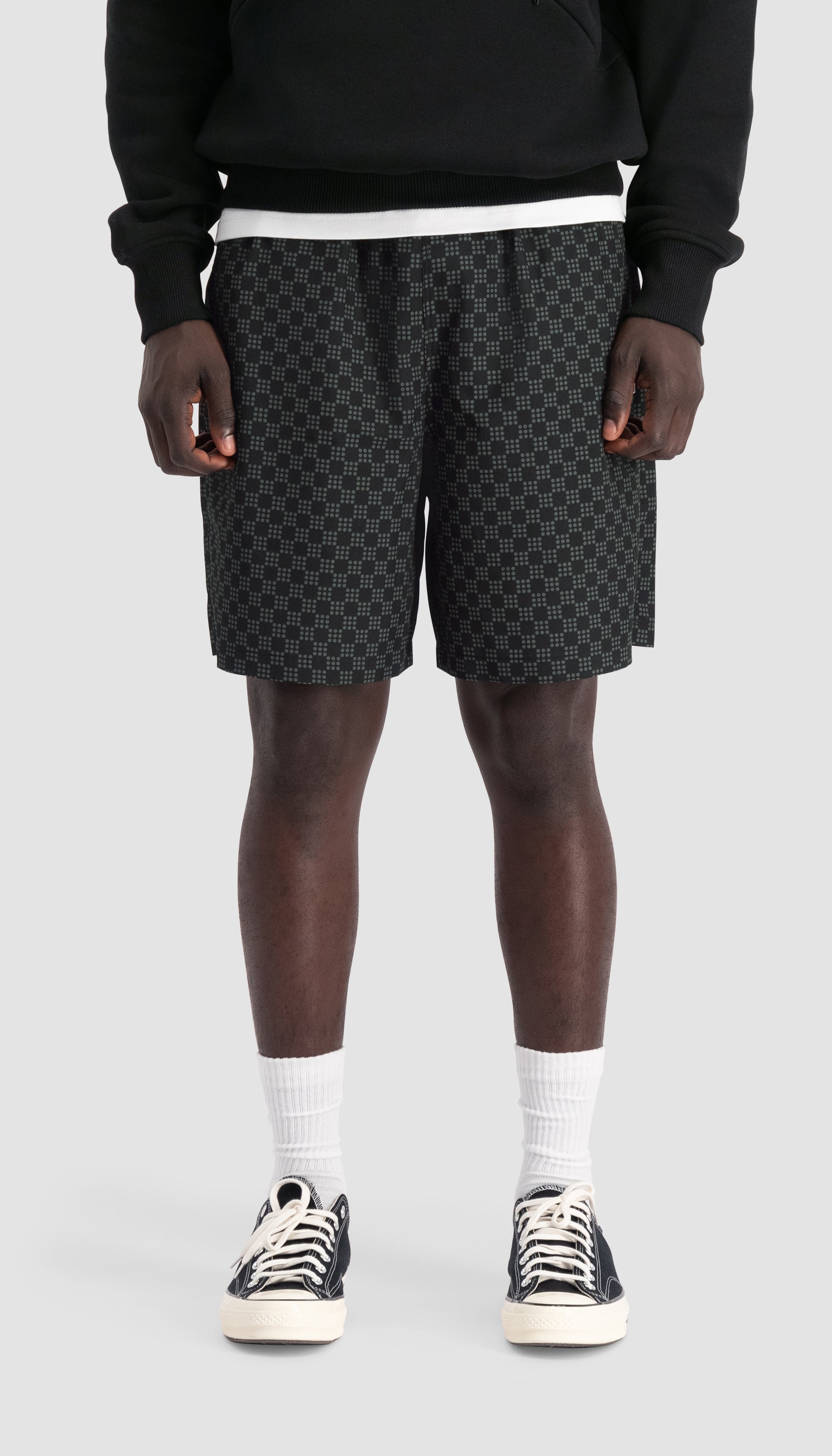 Dots On Dots Short | Black