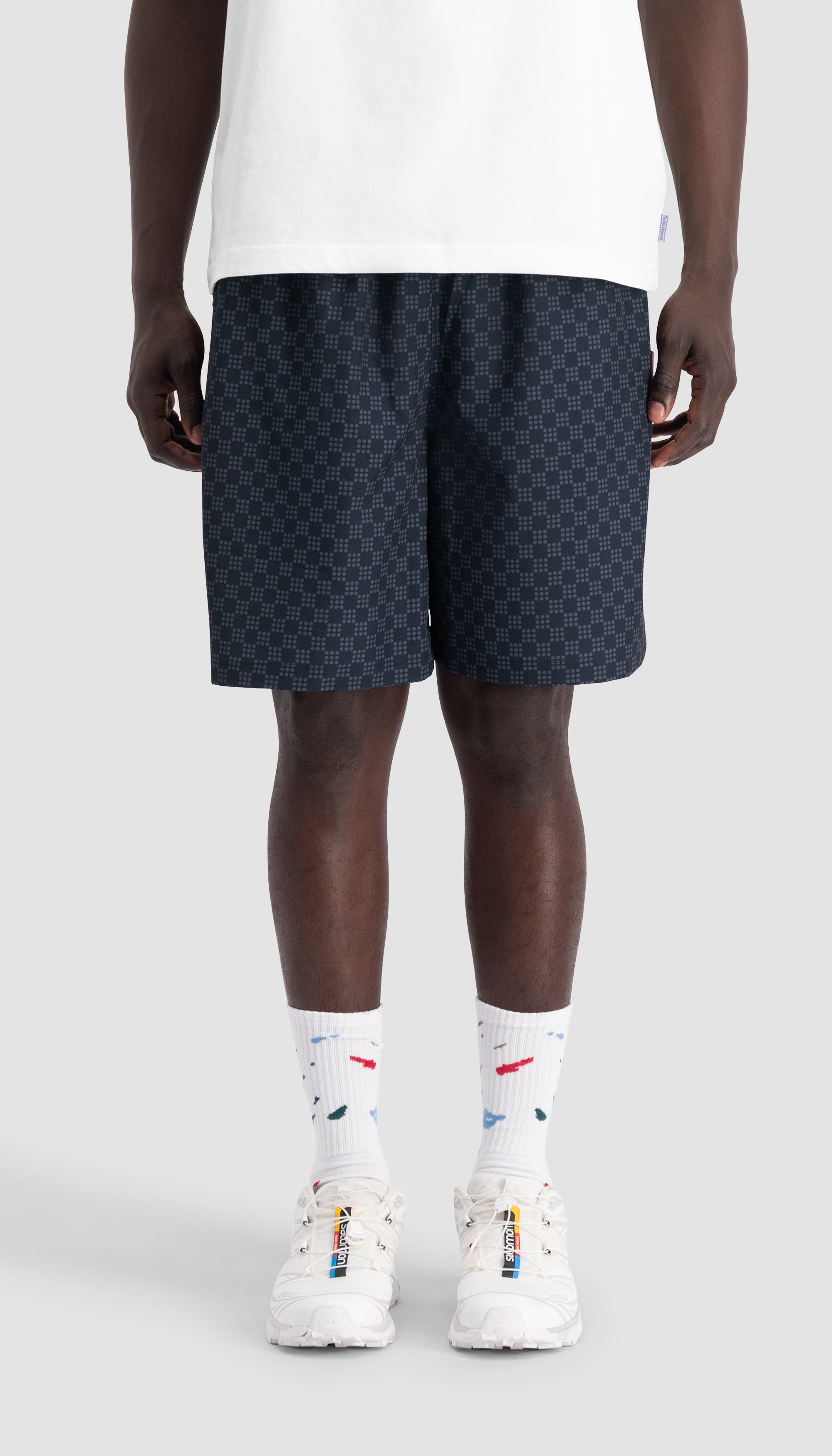 Dots On Dots Shorts | Navy