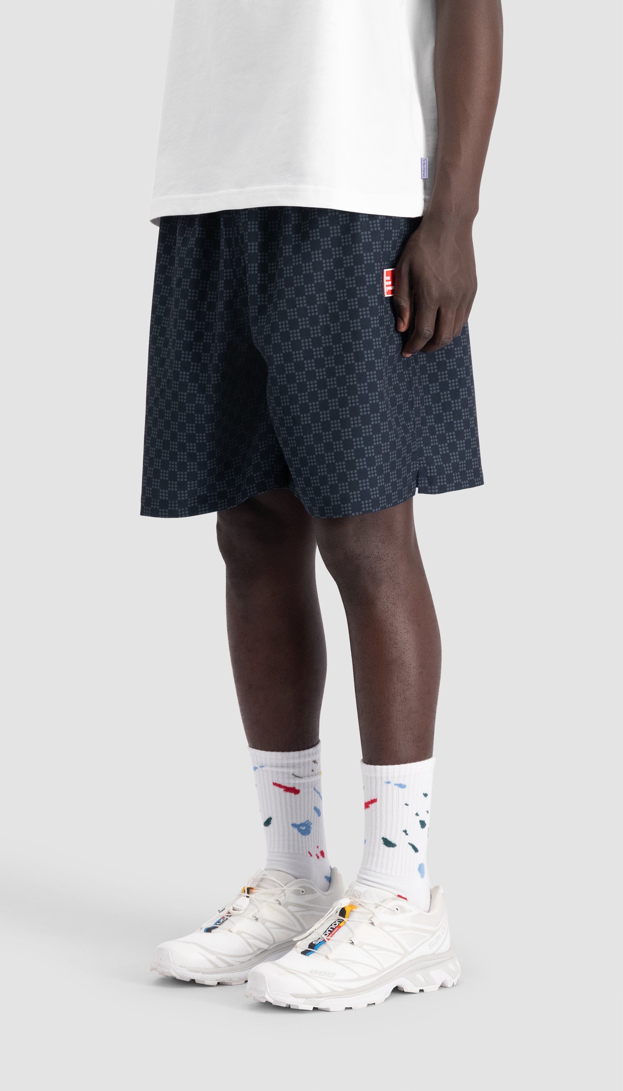 Dots On Dots Shorts | Navy