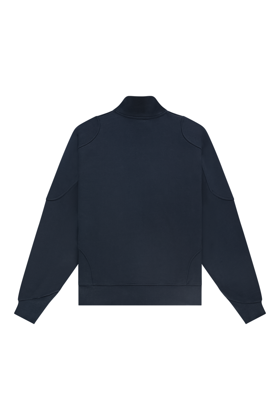 Emblem Half-Zip Sweater Stock Navy