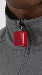 Emblem Tech Jacket Light Grey