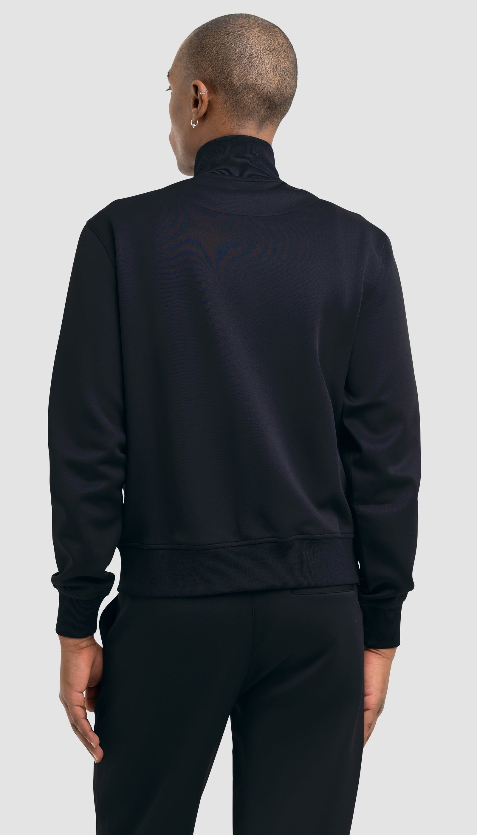 Emblem Track Jacket | Navy / Pan Africa
