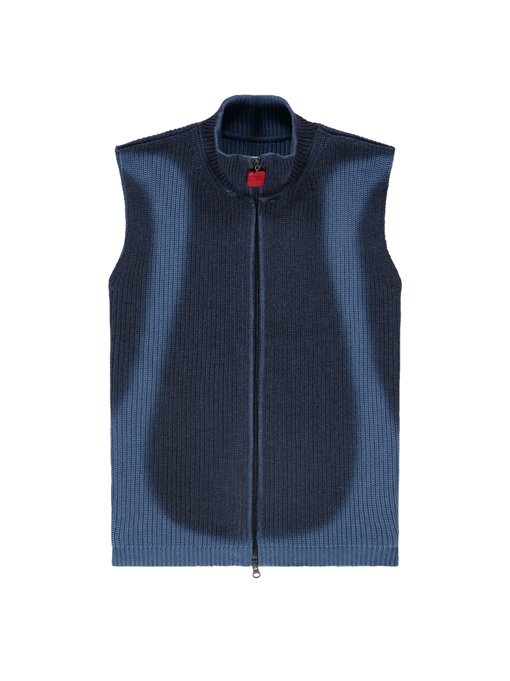 Fisherman Zip Up Vest | Navy