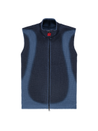 Fisherman Zip Up Vest | Navy
