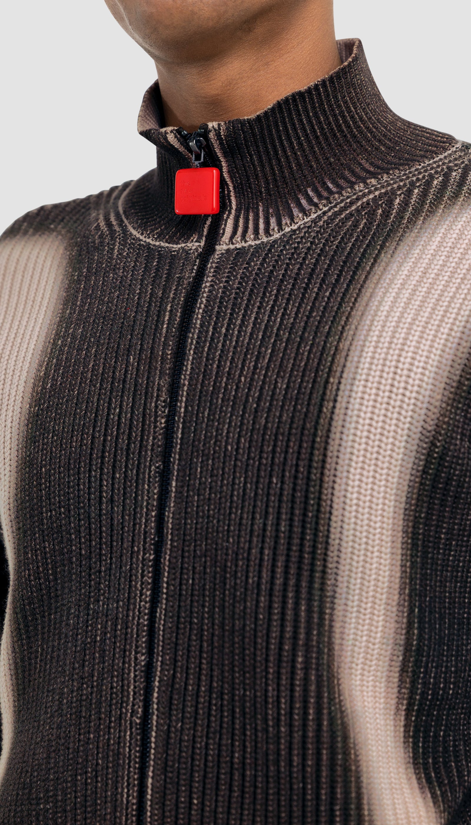 Fisherman Curve Zip Up Sweater Hummus | Hummus