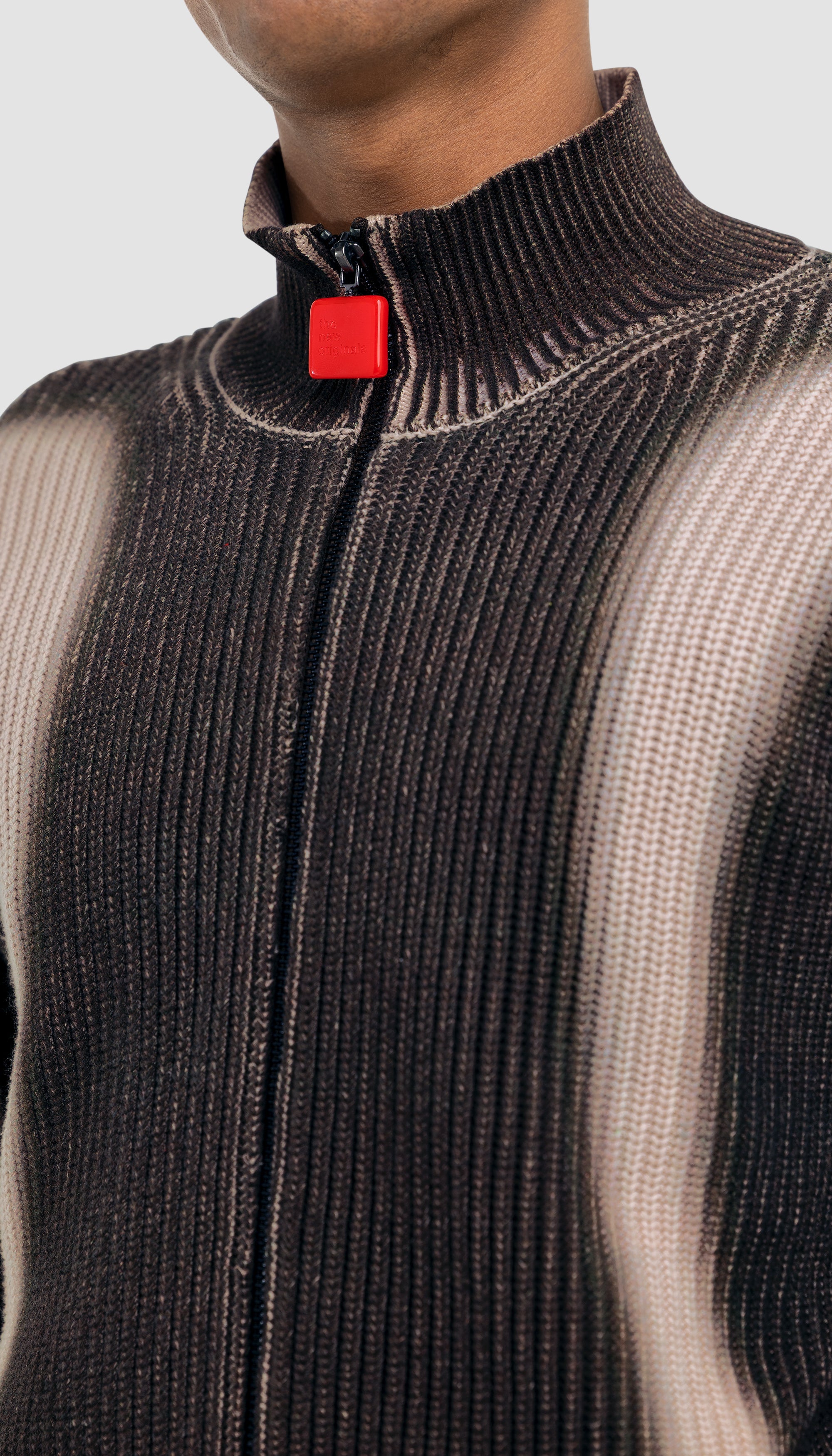 Fisherman Curve Zip Up Sweater Hummus | Hummus