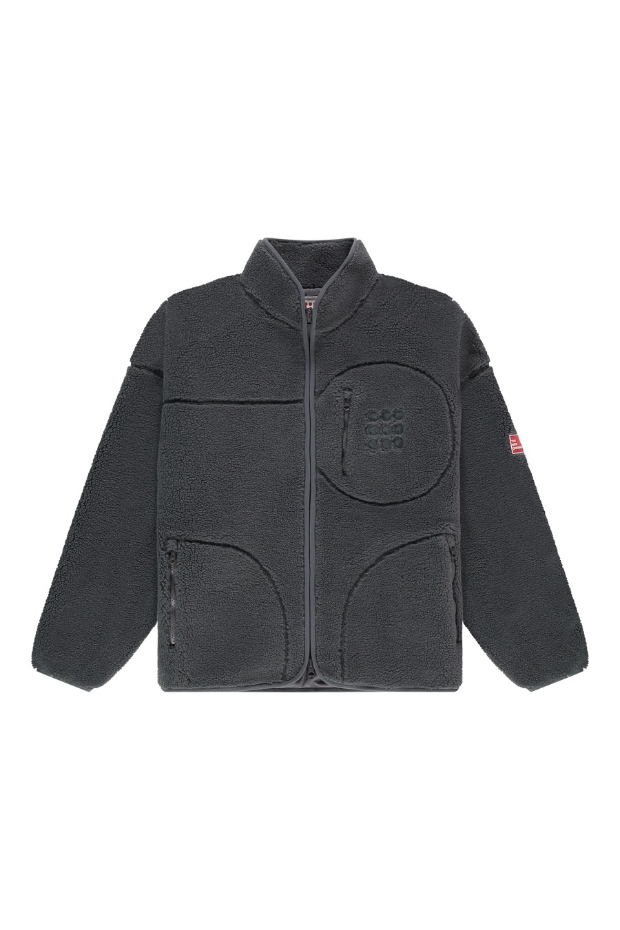 Fleece Jacket Ombre Blue