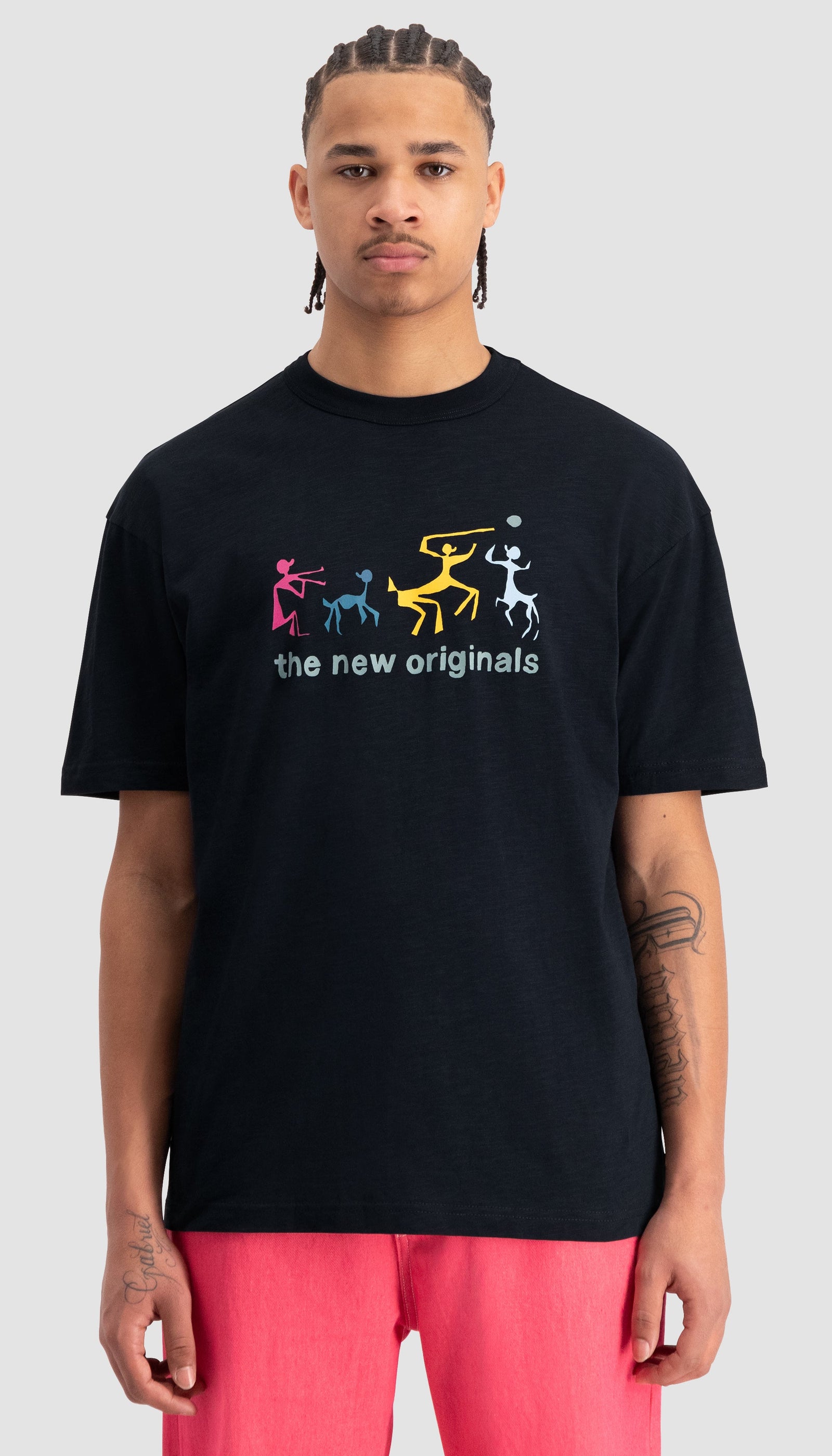 Fredasso Tee Navy Melange | Navy Melange