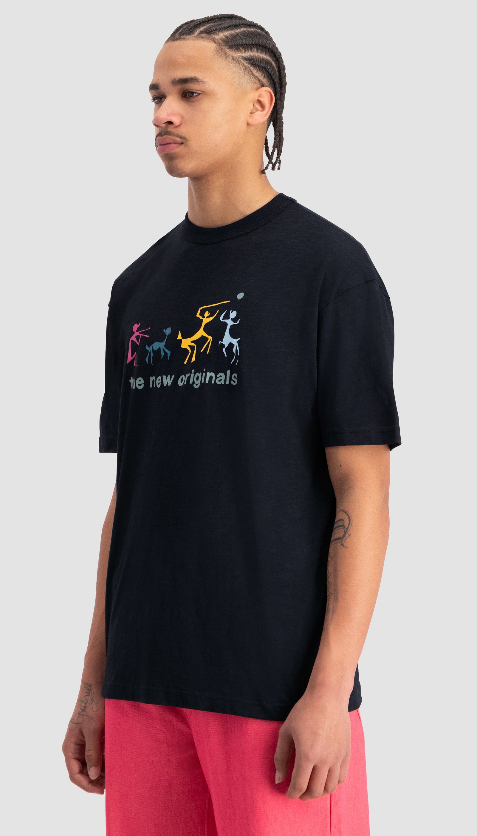 Fredasso Tee Navy Melange | Navy Melange