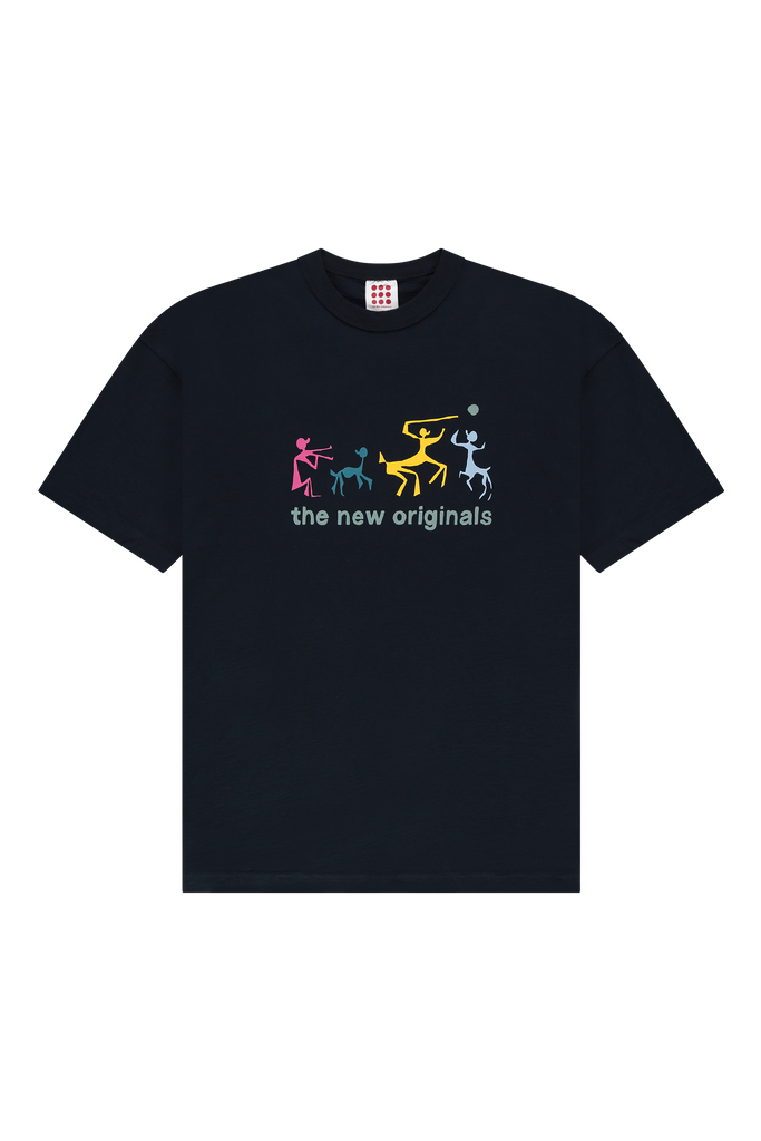 Fredasso Tee Navy Melange
