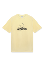 Freddy Chess Raglan Tee | Butter Yellow