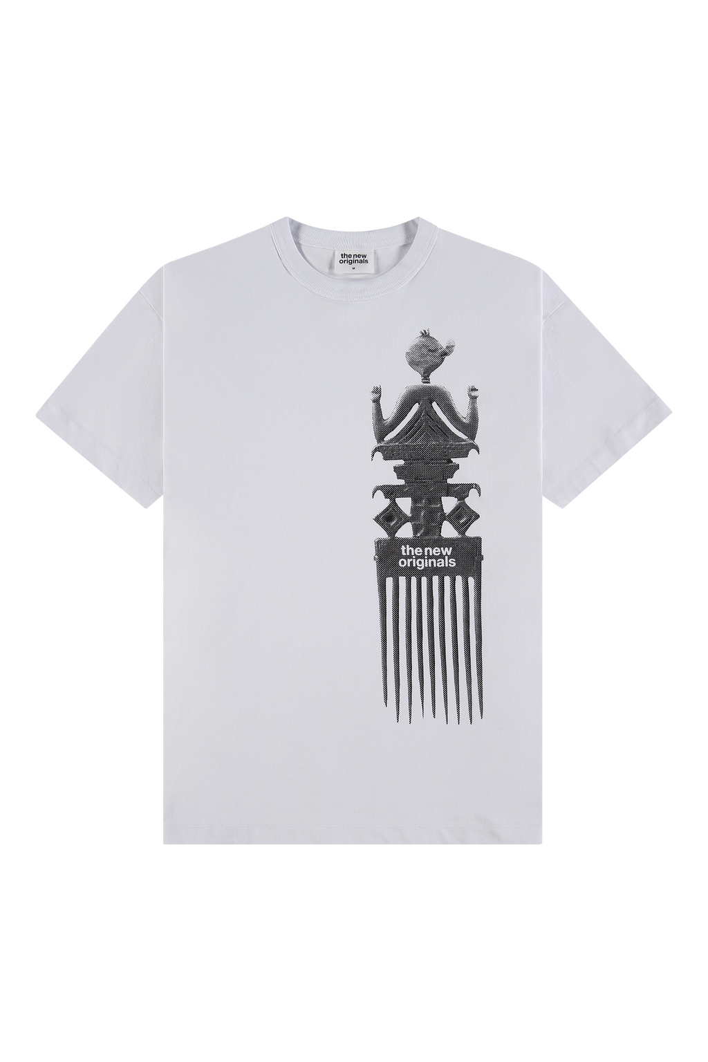 Freddy Comb Tee White