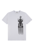 Freddy Comb Tee White