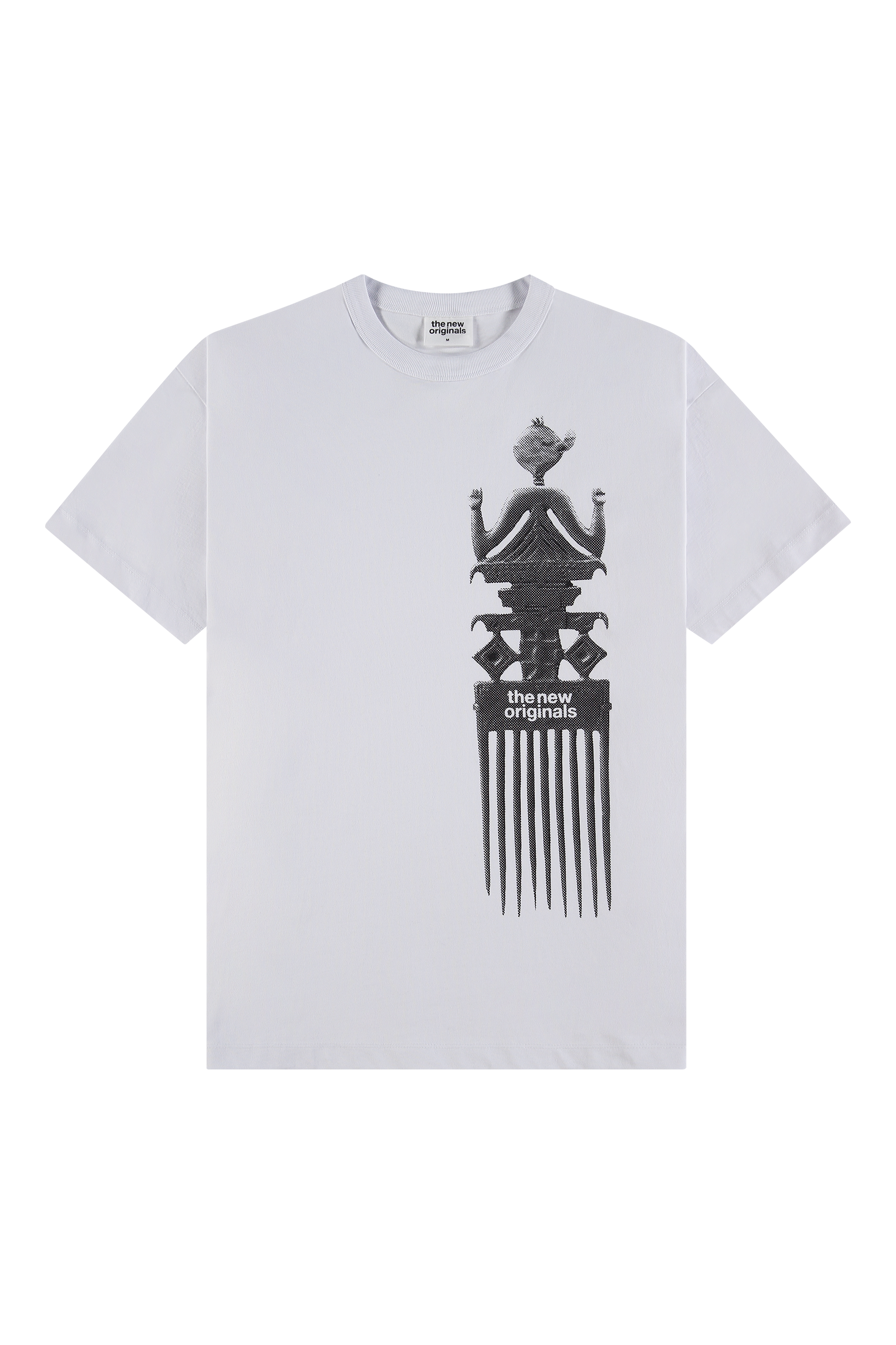 Freddy Comb Tee White