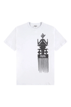 Freddy Comb Tee | White
