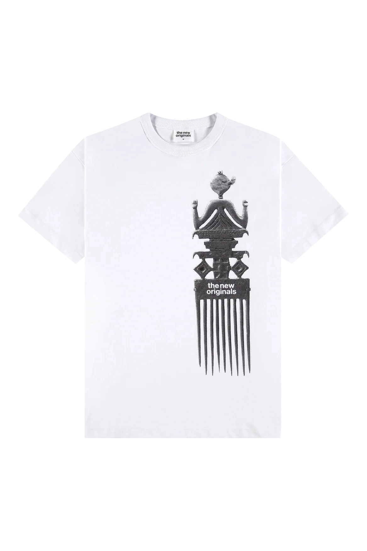 Freddy Comb Tee | White