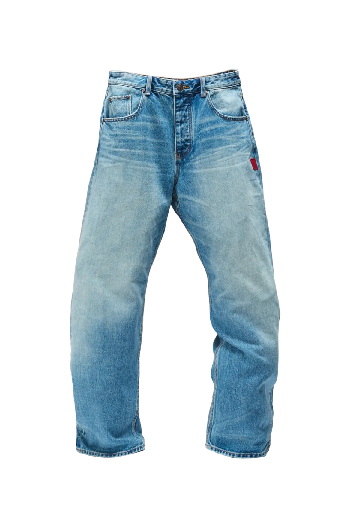 9-Dots Relaxed Jeans Light Denim | Light Blue